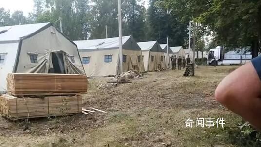 白俄罗斯首批瓦格纳营地曝光 该营地可容纳7000至9000人
