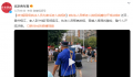 村超现场执法人员为卖瓜老人挑担 穿越人海寻找摊位