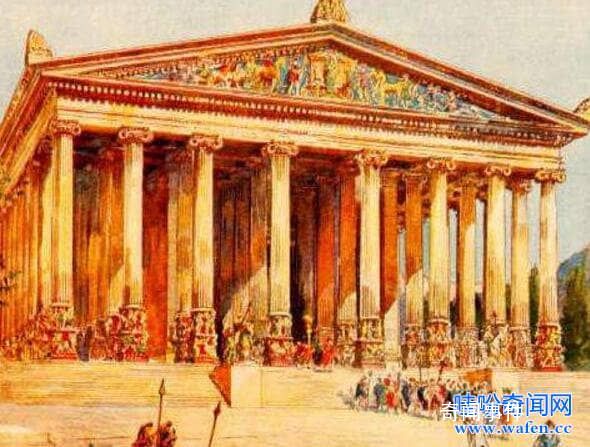 阿尔忒弥斯神庙毁灭的原因是什么 阿尔忒弥斯神庙供奉的是谁