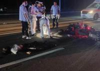 北京通州摩托车飙车致2人身亡 目前已经对该事故介入调查