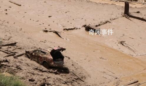 甘肃强降雨引发泥石流 已致1死3失联