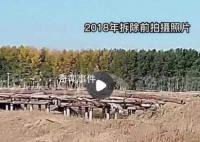 违建浮桥旧照曝光 村民称过桥嘎吱响