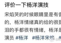 网友总结杨洋的演技 宋焰就是守护城市的平民英雄