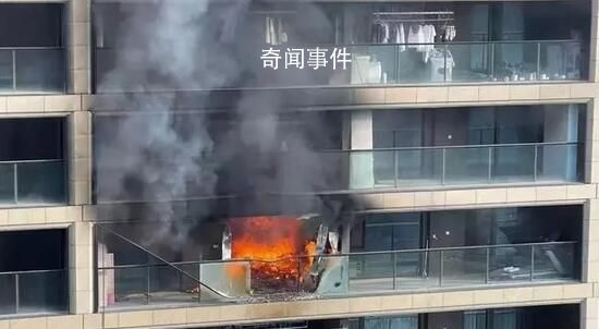 杭州豪宅再现火灾救援困局 现场未发现人员伤亡