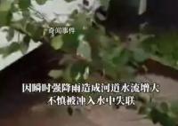 官方通报女子桥洞内避雨被冲走 相关工作仍在继续