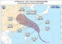 台风卡努直扑浙江 近海将有10米狂浪