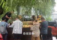 铲车司机送市民过积水收20元引争议 仅半天时间挣够油费