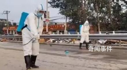 涿州洪水退去街头开始消杀 建议居民尽量减少外出