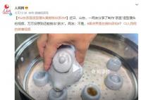 山东茶壶造型馒头竟能倒出茶水 面点界是在搞科研吗