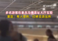 多名游客在兵马俑大厅群殴 目前已经移交派出所处理