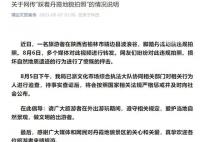 大妈踩丹霞地貌拍照 陕西回应