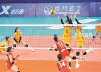 中国女排战胜日本队 夺得冠军