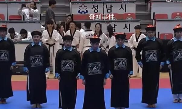 世界跆拳道大赛 中国队跳“僵尸舞”