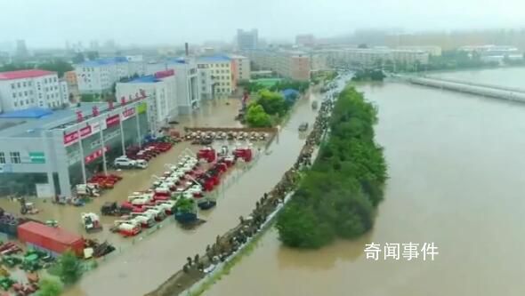 黑龙江尚志宣布全市停工停产三天 部分区域降雨量预计达到50—70毫米