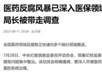 多名医保局长被查释放什么信号 医药反腐风暴深入医保领域