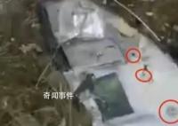 俄媒:坠毁飞机残骸上疑有弹孔