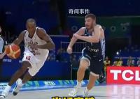 约旦队24号杰弗森神似科比 身材脸型太像了