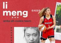 神秘人官方晒李梦数据 为李梦入选最佳新秀阵容拉票