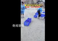 广东多人往海里放生60多箱矿泉水 回应：放生矿泉水是不允许的会让人去现场查看
