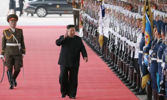 现场画面!金正恩乘专列出访俄罗斯