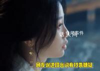 《云之羽》台词被扒抄林徽因语录