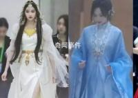 关晓彤唐嫣宋亚轩古装路透 吸引了无数眼球