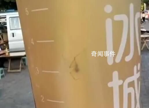 蜜雪冰城被曝喝出蜘蛛 引起广泛关注