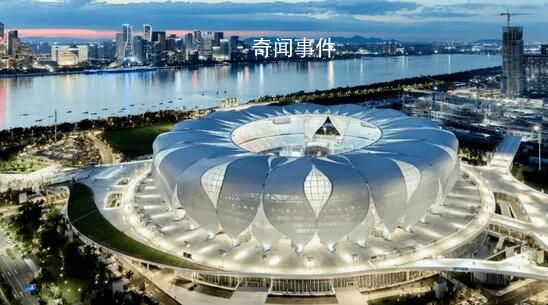 亚运会倒计时1天 亚洲的霞光与中国红在杭州相融