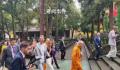 叙利亚总统夫妇参观灵隐寺 并将出席开幕式