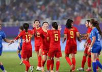 中国女足亚运首战对阵蒙古队 最终比分顶格在16-0
