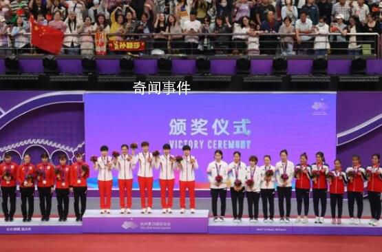 乒乓球女团决赛:中国vs日本