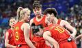 中国女篮晋级亚运决赛 最终以100:44战胜对手