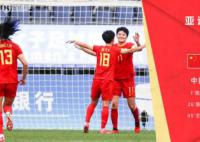 欧懿垚21秒头球破门 半场结束中国女足3-0乌兹别克斯坦女足