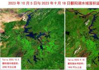 鄱阳湖出现今年首次长江水倒灌 水域面积扩大695平方公里