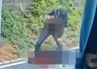 湖北疑发生当街锤人致死事件 目前此事警方在处理