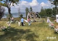 婚礼场地被村民搬空?当地:误会