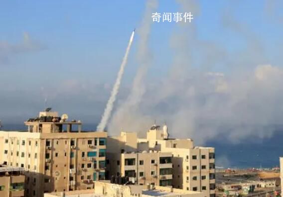 哈马斯呼吁民众对以发动全面起义 哈马斯发射数千枚火箭弹