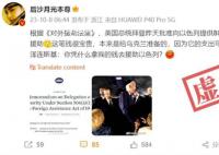 拜登批准援助以80亿美元?文档系伪造