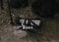 女记者被轰炸后哭喊:感觉不到腿了