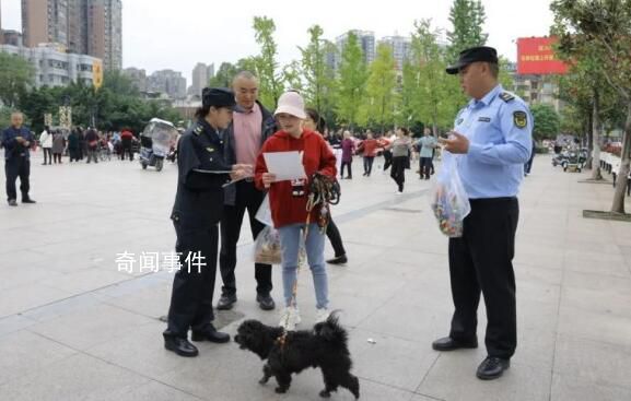 全国多地免费发放牵狗绳 送您一条牵引绳出门要记得牵好哦