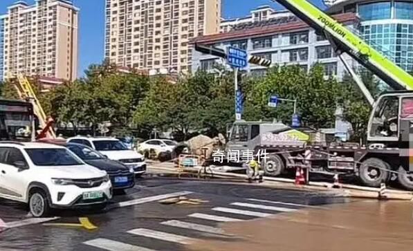 “济南地铁施工遇泉眼”系谣言