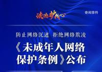 一图读懂未成年人网络保护条例