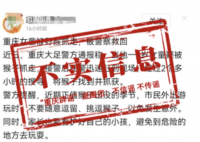 重庆一女童被野猴抓走?假的