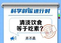 清淡饮食等于吃素?清淡不代表无味