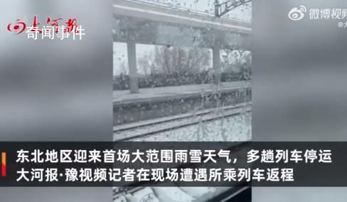 记者直击东北暴雪 因雪太大没去成