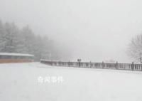 石家庄驼梁云顶下雪了 景色壮丽美不胜收
