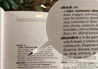 abandon不是第一名了 第一个单词是aback