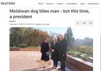 摩尔多瓦总统爱犬咬伤奥地利总统