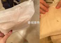 女子称买苏菲安睡裤内有虫蠕动 不排除是外部因素进入
