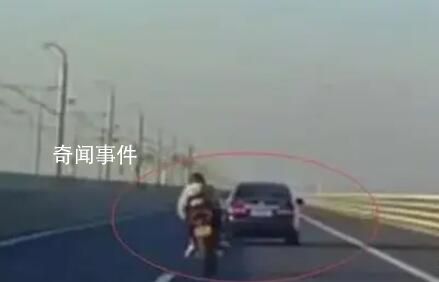 女骑手超车被弹飞坠湖身亡 引发了广泛的社会思考